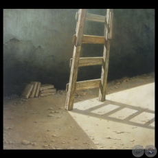 DESCENSO, 2012 - Óleo sobre lienzo de ADRIANA VILLAGRA